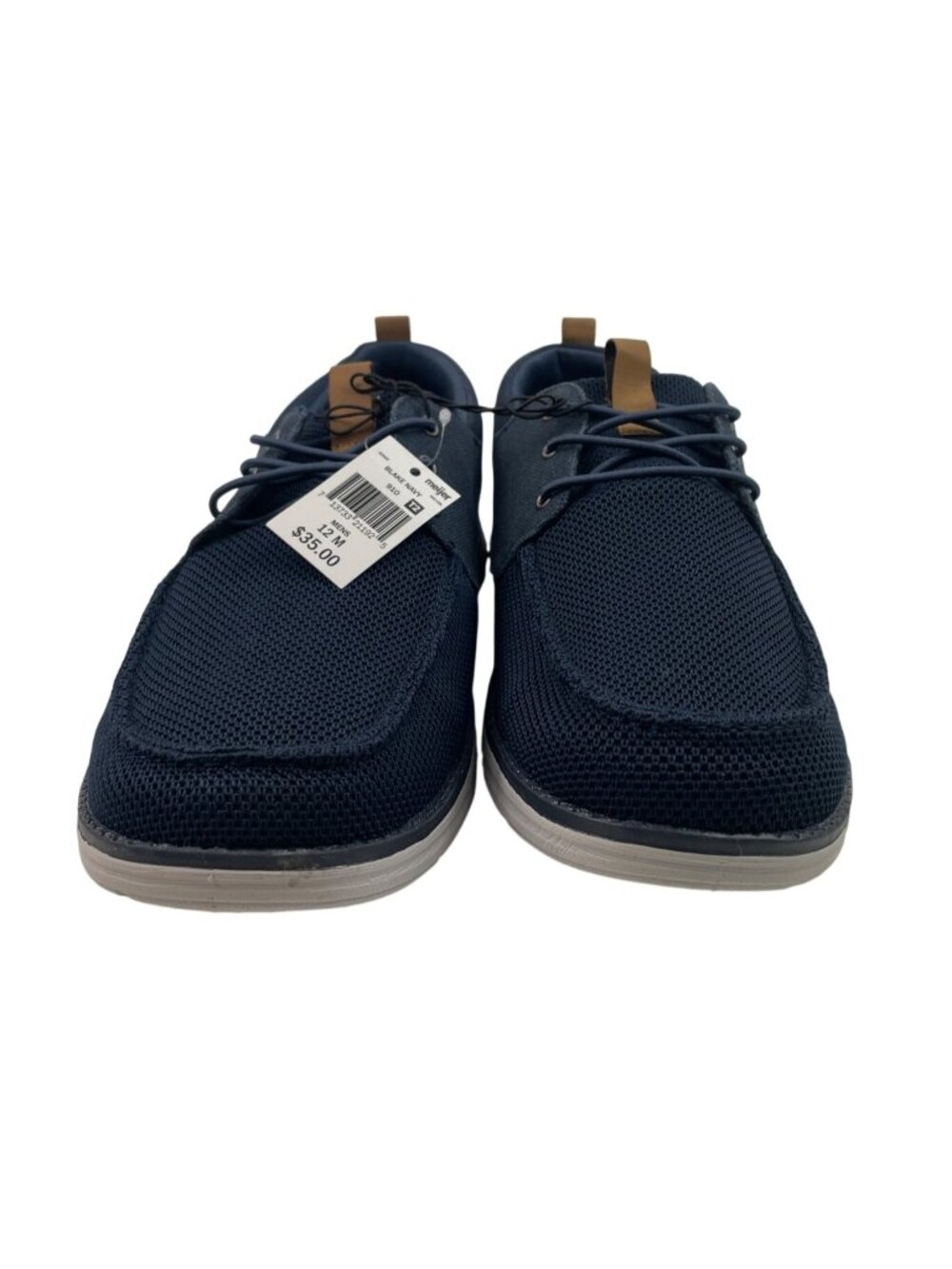 Falls Creek Blake Mens Size 12M Navy Blue Lace Up Casual Shoes Loafers - Picture 5 of 12